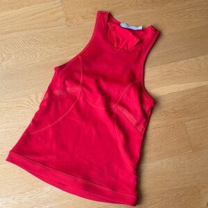 Adidas by Stella McCartney Red Workout Top